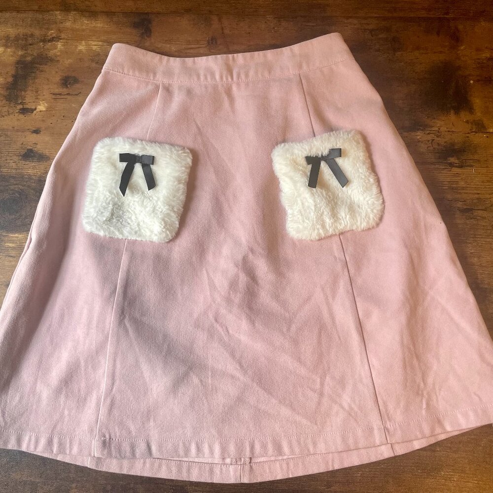 Ank Rouge A-Line Mini Skirt